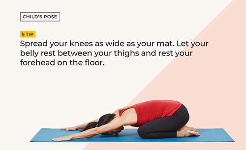 child pose